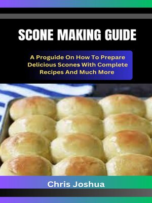 cover image of SCONE MAKING GUIDE